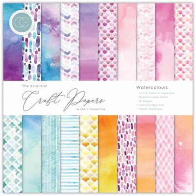 Craft Consortium Designpapier - Watercolours